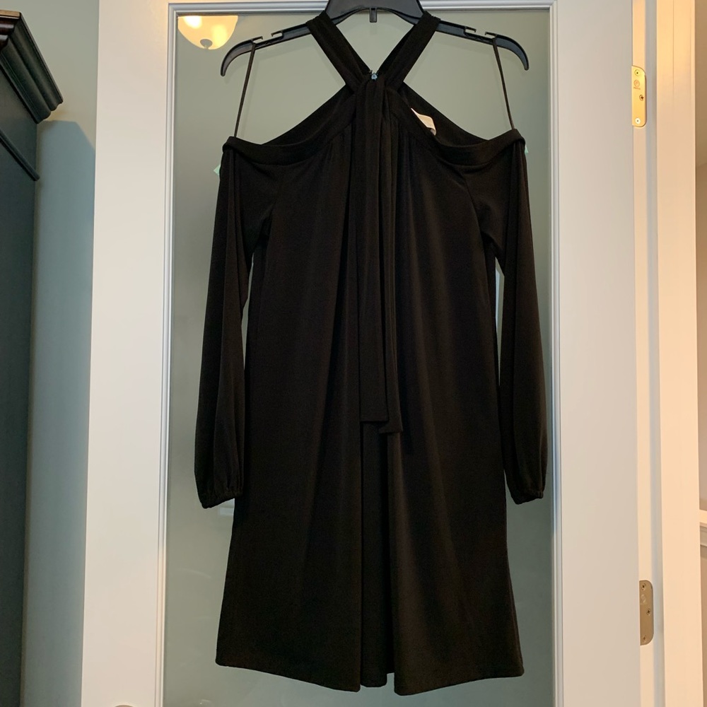 Micheal Kors Halter Neck Cold Shoulder Dress XS